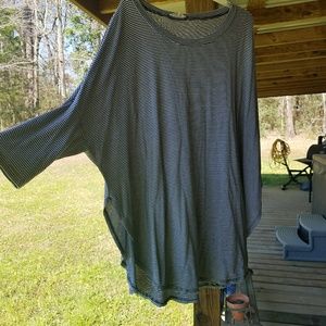 Striped Flowy Blouse